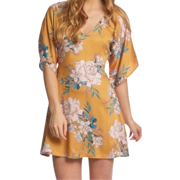 Billabong Golden Light floral dress, size small - Picture 8 of 8